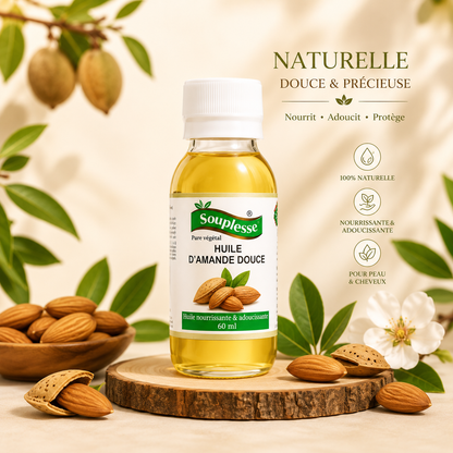 Huile d'amande Natural product