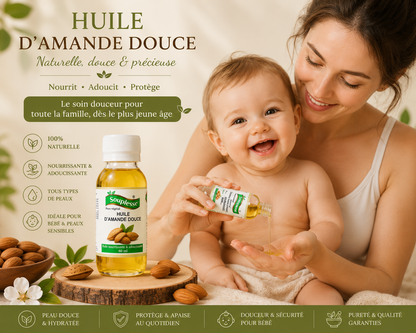 Huile d'amande Natural product