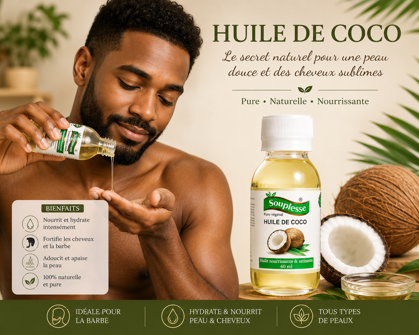 Huile de coco Natural product