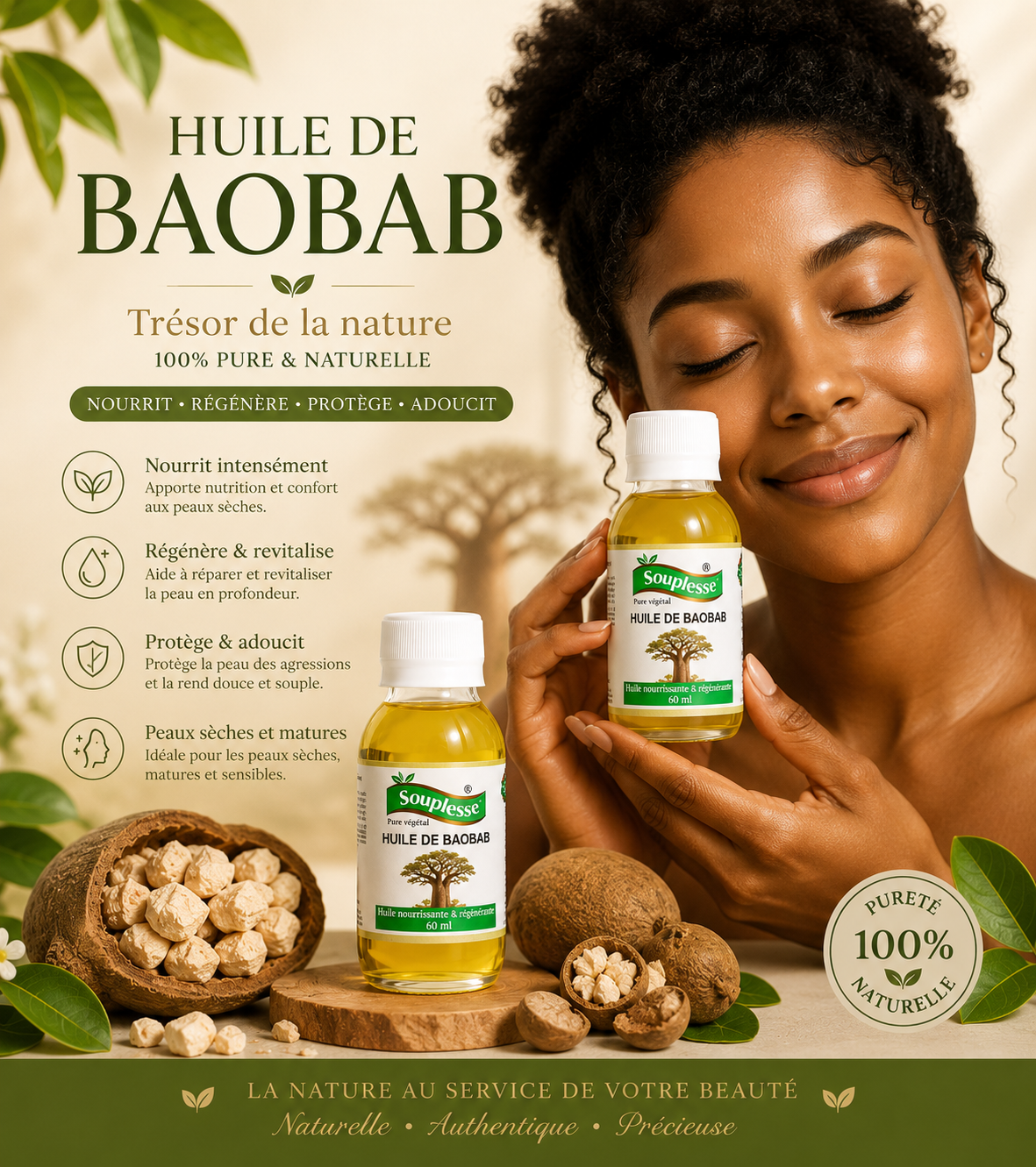 Huile de baobab Natural product