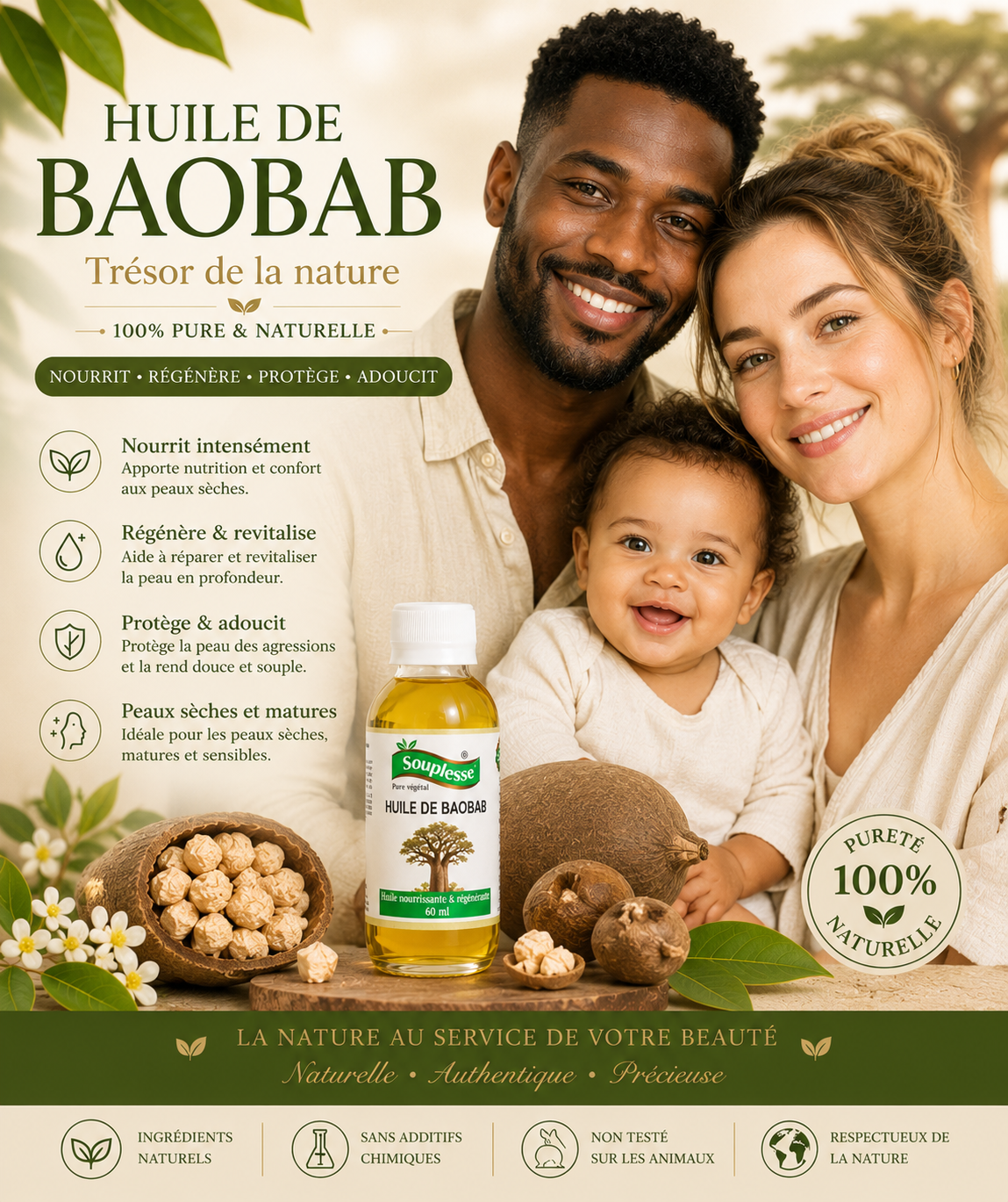 Huile de baobab Natural product