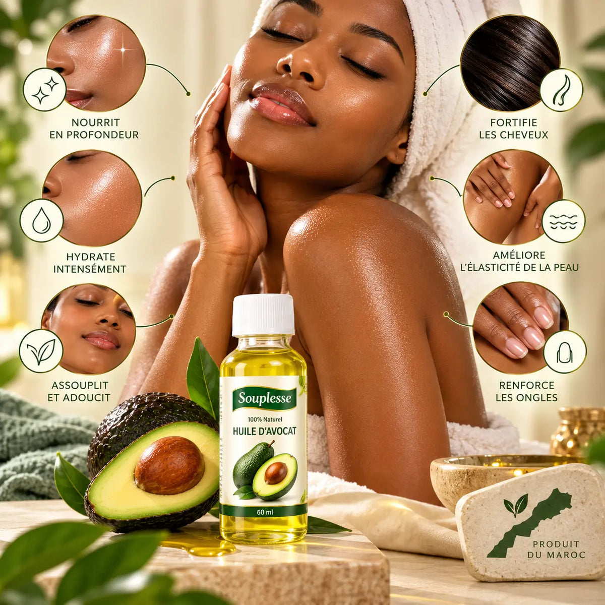 Huile d'avocat Evecthor